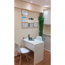Escrivaninha Home Office Estudos em MDF Branco - Sb Móveis - 2