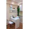 Escrivaninha Home Office Estudos em Mdf Branco - 2