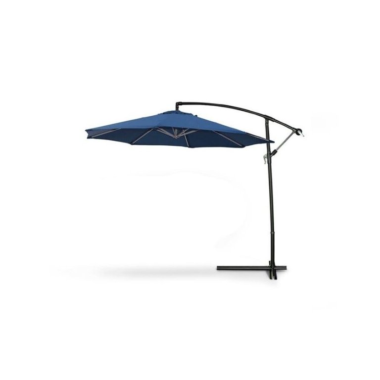Guarda-Sol Ombrelone Suspenso Aluminio Polyester 3,0 Az Capa IWOBLC-300AZ Importway Guarda-Sol Ombrelone Suspenso Aluminio Polyester 3,0 Az Capa IWOBLC-300AZ Importway