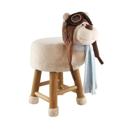 Banco Pelúcia Infantil Urso Aviador SILVIA & POLITO COM. E CONF. DE VEST. - 1