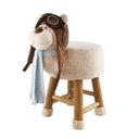 Ver imagem 2 de Banco Pelúcia Infantil Urso Aviador SILVIA & POLITO COM. E CONF. DE VEST.