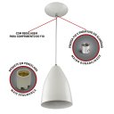 Ver imagem 4 de Kit 3 Pendentes Vegas Premium Gourmet em Aluminio Branco