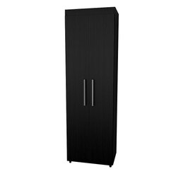 ARMÁRIO LAVANDERIA MULTIUSO FLORIPA PRETO - MELHOR MÓVEL - 3