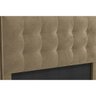 Painel de Cama Box Estofada King Cab010 Boucle Chocolate - Kappesberg - 4