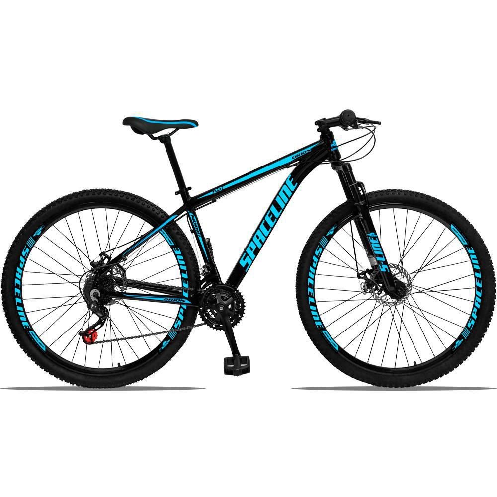 Bicicleta Orion Aro 29 Quadro Alumínio Suspensão 21 Marchas Freio a Disco Mecânico - Spaceline - Pre - 1