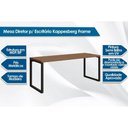 Ver imagem 2 de Mesa Diretor Escritório Industrial F190 Munique - Kappesberg