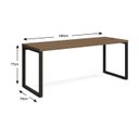 Ver imagem 3 de Mesa Diretor Escritório Industrial F190 Munique - Kappesberg