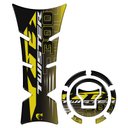 Ver imagem 1 de Adesivo Protetor Tanque e Bocal Moto Honda Twister 300 2023/2024 Amarelo Teu Adesivo