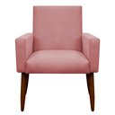 Ver imagem 2 de Kit 4 Poltronas para Sala Pés de Madeira Nina