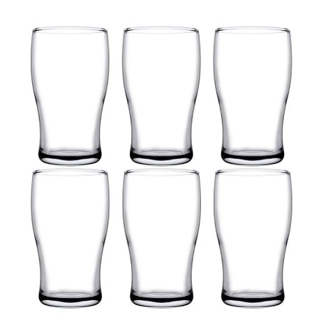 Conjunto 6 Copos Vidro Cerveja Iris 285ml Class Home