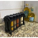 Ver imagem 2 de Porta Temperos/Condimentos kit 10 Tubetes + Suporte +  Adesivos
