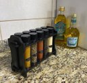 Ver imagem 2 de Porta Temperos/Condimentos kit 10 Tubetes + Suporte + Adesivos
