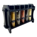 Ver imagem 1 de Porta Temperos/Condimentos kit 10 Tubetes + Suporte + Adesivos