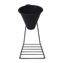 Ver imagem 1 de Suporte Coador De Café Metal Black - 143292