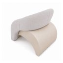 Ver imagem 5 de Poltrona Decorativa Confortável Pé Palitos:Linho Prata
