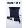 Suporte Parede Ps4 Playstation e Controles e Fone de Ouvido - 1