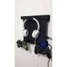 Suporte Parede Ps4 Playstation e Controles e Fone de Ouvido - 2
