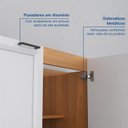 Ver imagem 6 de Balcão 2 Portas 3 Gavetas 120cm sem Tampo Soho CabeCasa MadeiraOriginals Freijó/Branco