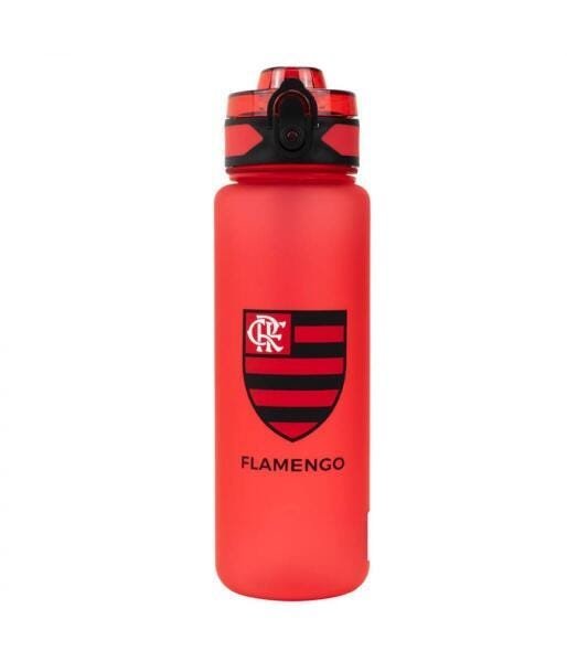 Garrafa De Plástico 600Ml - Flamengo