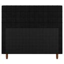 Ver imagem 4 de Cabeceira Cama Box Solteiro Parisis 90cm Suede Preto