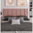 Ver imagem 1 de Cabeceira Imperial Lisa Cama Casal 1.40 Rose