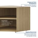 Ver imagem 4 de Módulo Canto Oblíquo 60cm Frame Yescasa