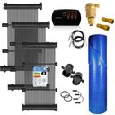 Ver imagem 1 de Kit Aquecedor Solar Piscina até 22m² e ou até 29 Mil Litros Teksol, com Controlador