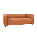 Ver imagem 2 de Sofá Namoradeira Amsterdam 1,40m Veludo Terracota - Inova Decorações