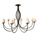 Ver imagem 3 de Lustre Grande Rustica Sala de Jantar Grande e Churrasqueira com Cúpulas