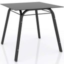 Ver imagem 3 de Conjunto de Mesa Lotus 75cm com 4 Cadeiras 121 Preto Platina Artefamol