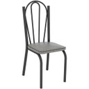 Ver imagem 5 de Conjunto de Mesa Lotus 75cm com 4 Cadeiras 121 Preto Platina Artefamol