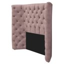 Ver mais imagens de Kit Cabeceira e Calçadeira Baú Solteiro Everest P02 90cm para Cama Box Linho Rosê