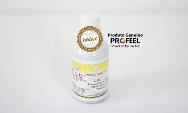 E0017 250ml Corante Profeel Premium Plus InkTec ( cada ) - Yellow/Amarelo - 1