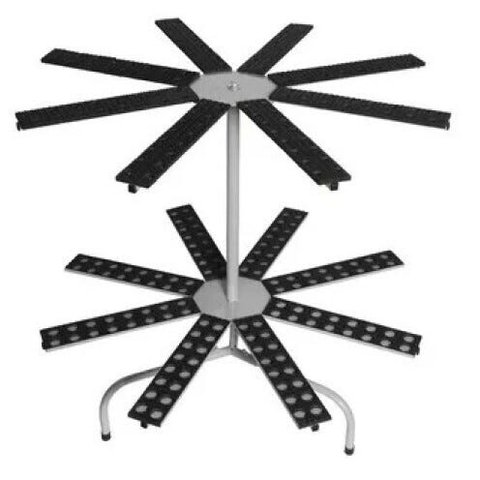 EXPOSITOR GIRATÓRIO DE VARAS DE PESCA - 96 VARAS