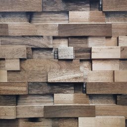 Papel De Parede Madeira Filetada - 1