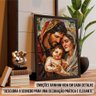 Quadro Decorativo Inspiração Familia de Jesus Mosaico Parede - 2