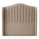 Ver imagem 2 de Cabeceira Estofada Cama Box Casal Padrão Arya 140cm Moderna Premium Bouclê Capuccino - Desk Design