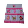 Pano De Prato Patchwork 7 Peças Algodão Semaninha Rosa - 1