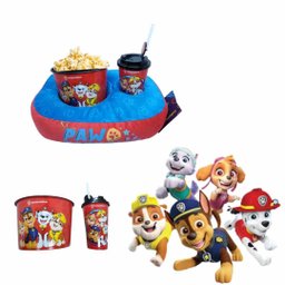 Kit Pipoca Patrulha Canina - Almofada, Copo e Balde - 6