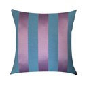 Ver imagem 4 de Kit 4 Capas de Almofadas Composê Medalhão e Listrado Rosa com Azul 45cmx45cm
