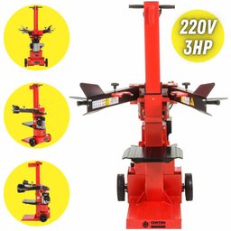 Rachador De Lenhas Kawashima Elétrico RL31250-E 3HP 220V 15A 3400rpm Com Base Ajustável - 2
