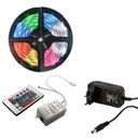 Ver imagem 1 de Kit Fita De Led 5M 5050 Colorida Com Fonte 12V 3A