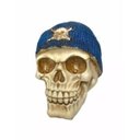 Ver imagem 1 de Crânio Caveira Decoração Decorativa com Touca Halloween