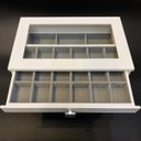 Ver imagem 1 de Porta Jóias Gaveteiro Organize Branco