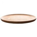 Ver imagem 3 de Kit 2 Pratos de Bambu 27cm Lyor Rasos Bandejas Redondas Buffet Servir Mesa Posta