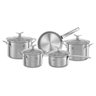 Conjunto de Panelas Aco Inox 5 Peças Electrolux Design - 5