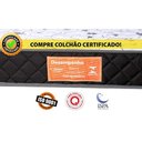 Ver imagem 2 de Colchão Solteiro Espuma D33 Selada Anti Alérgico 88x188x14cm Bf Colchões