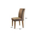 Ver imagem 5 de Conjunto Sala de Jantar Luna 120 MDF com 4 Cadeiras Grécia