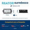 Reator 4w 6w 8w 10w Lâmpada Luz Negra Neon 4 Pinos Pollaris - 4