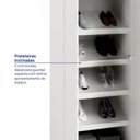 Ver mais imagens de Sapateira Modulada 100% Mdf 2 Portas Orion Cabecasa Madeiraoriginals